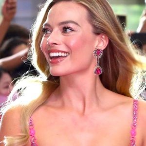 Pretty in Pink Teardrop Chandelier Earrings, beautiful women, beautiful jewelry